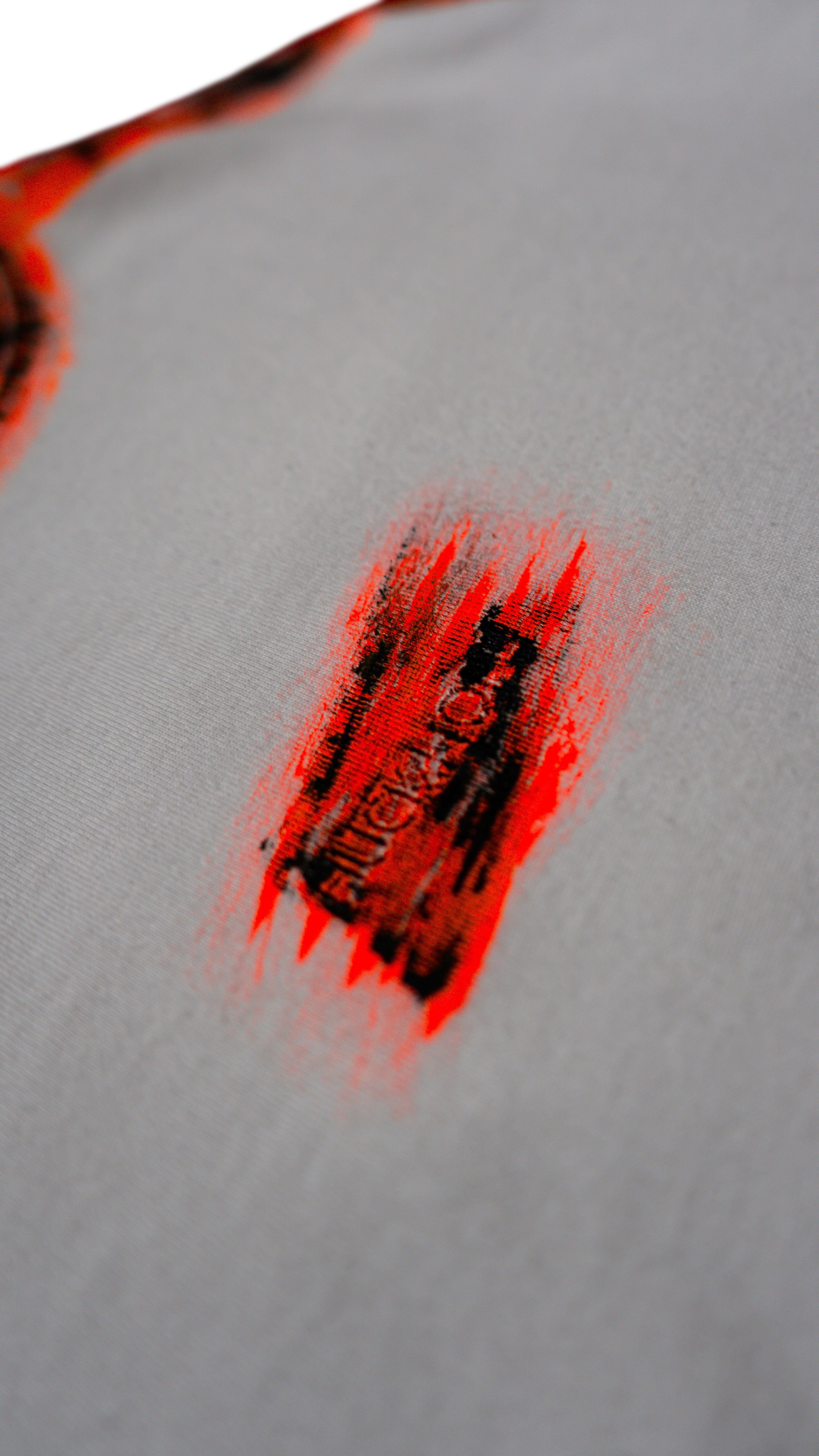 The Painter over sized T-shirt Pink Orange