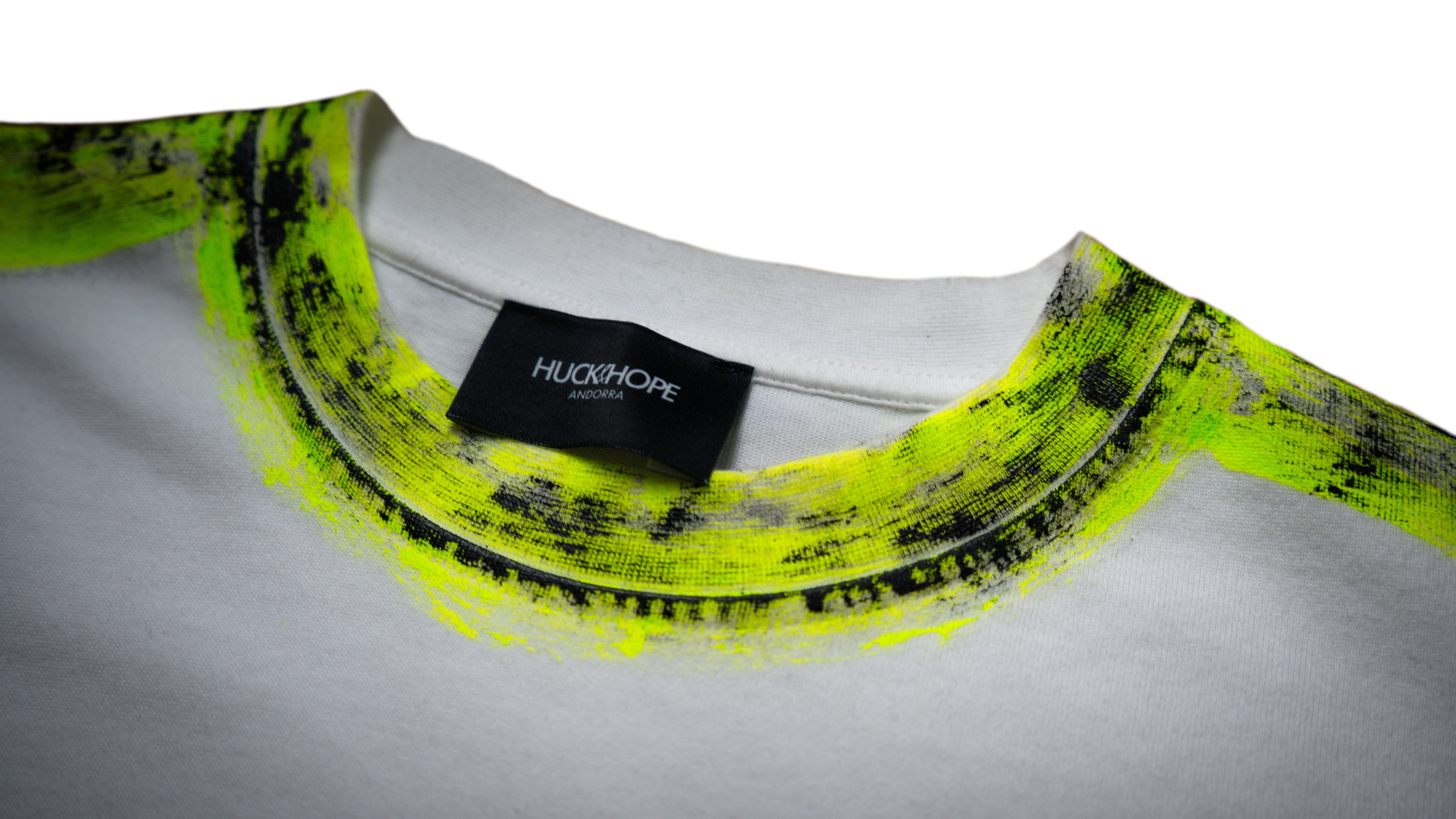 The Painter over sized T-shirt Yellow