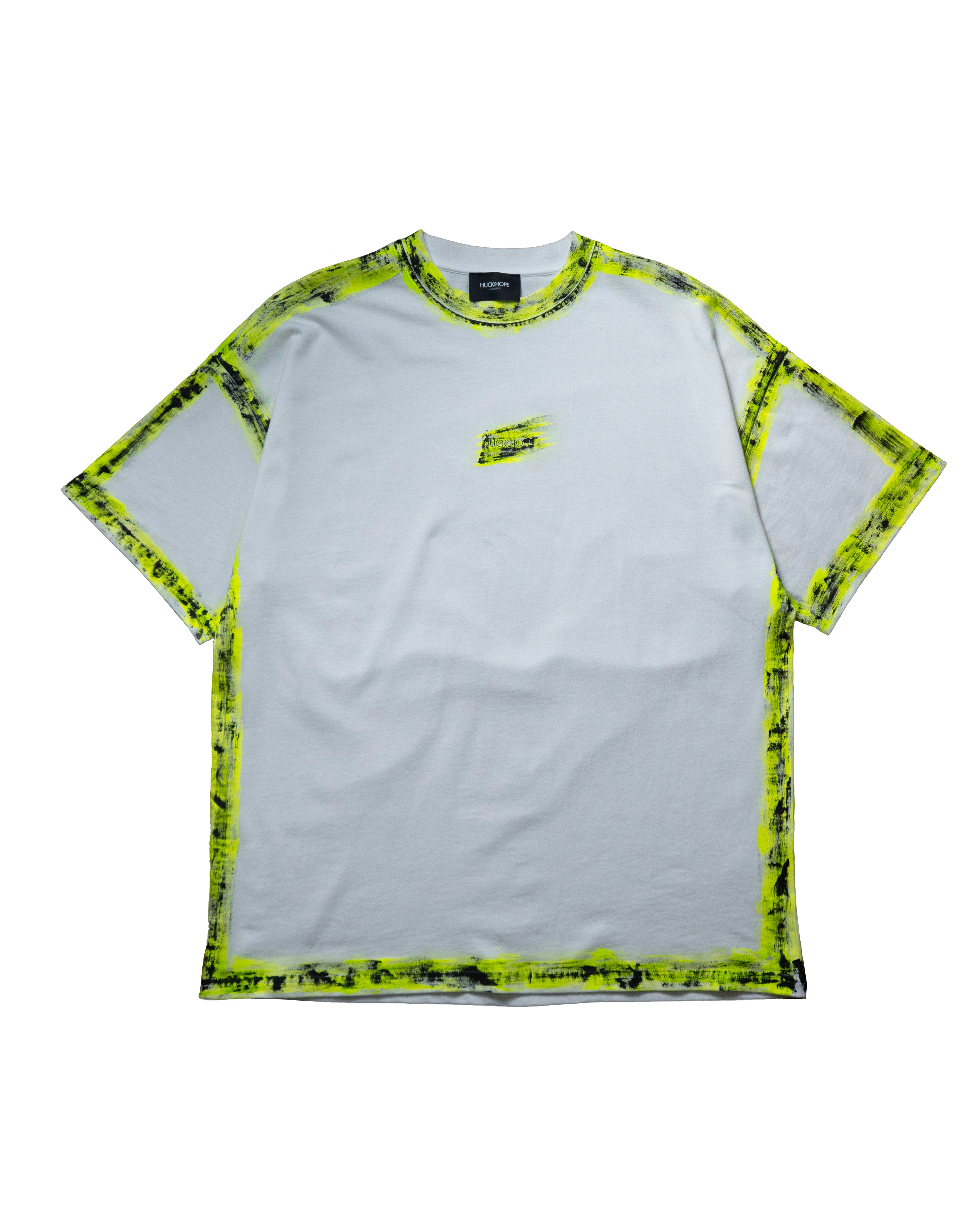 The Painter over sized T-shirt Yellow