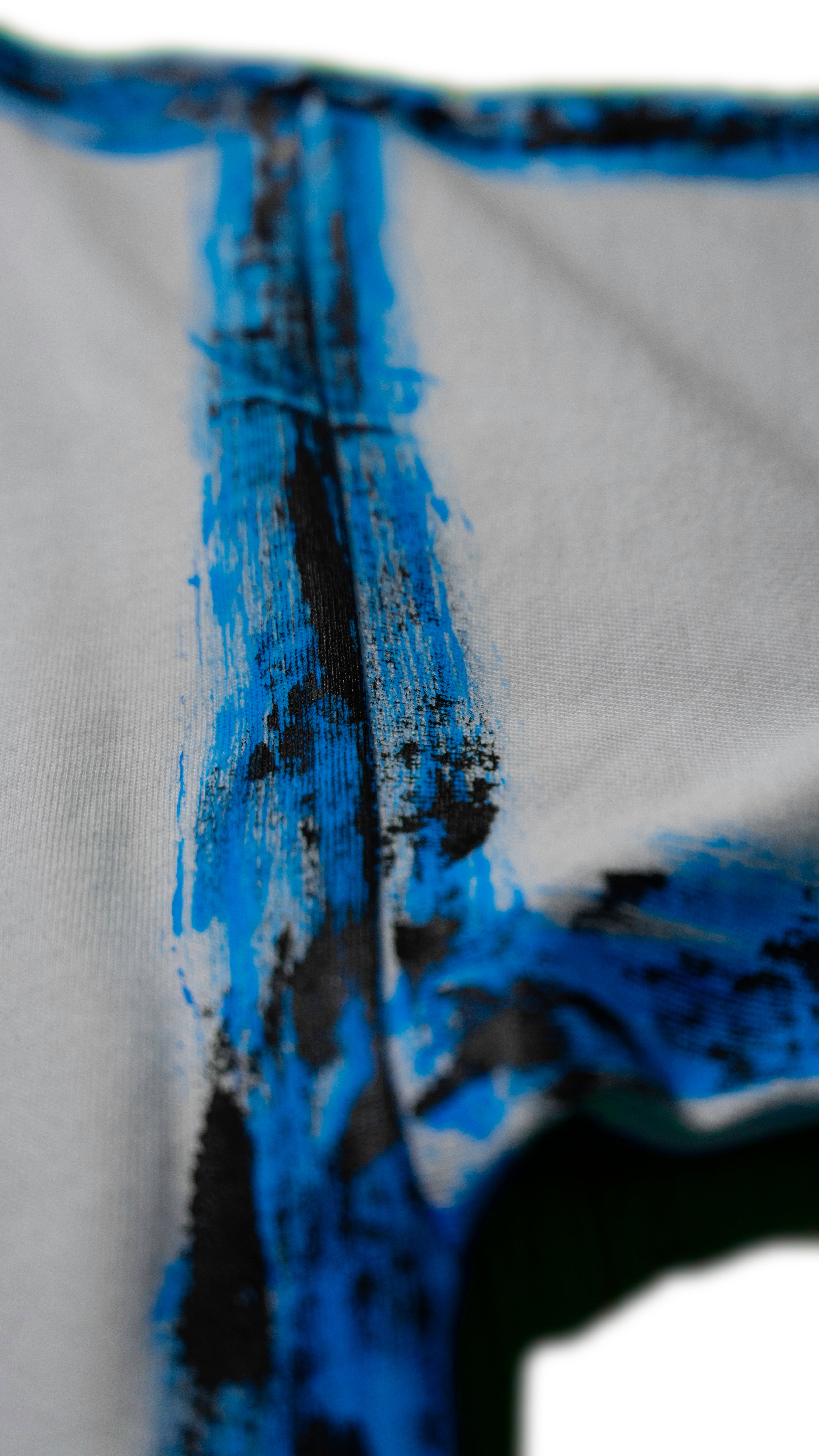 The Painter over sized T-shirt Blue