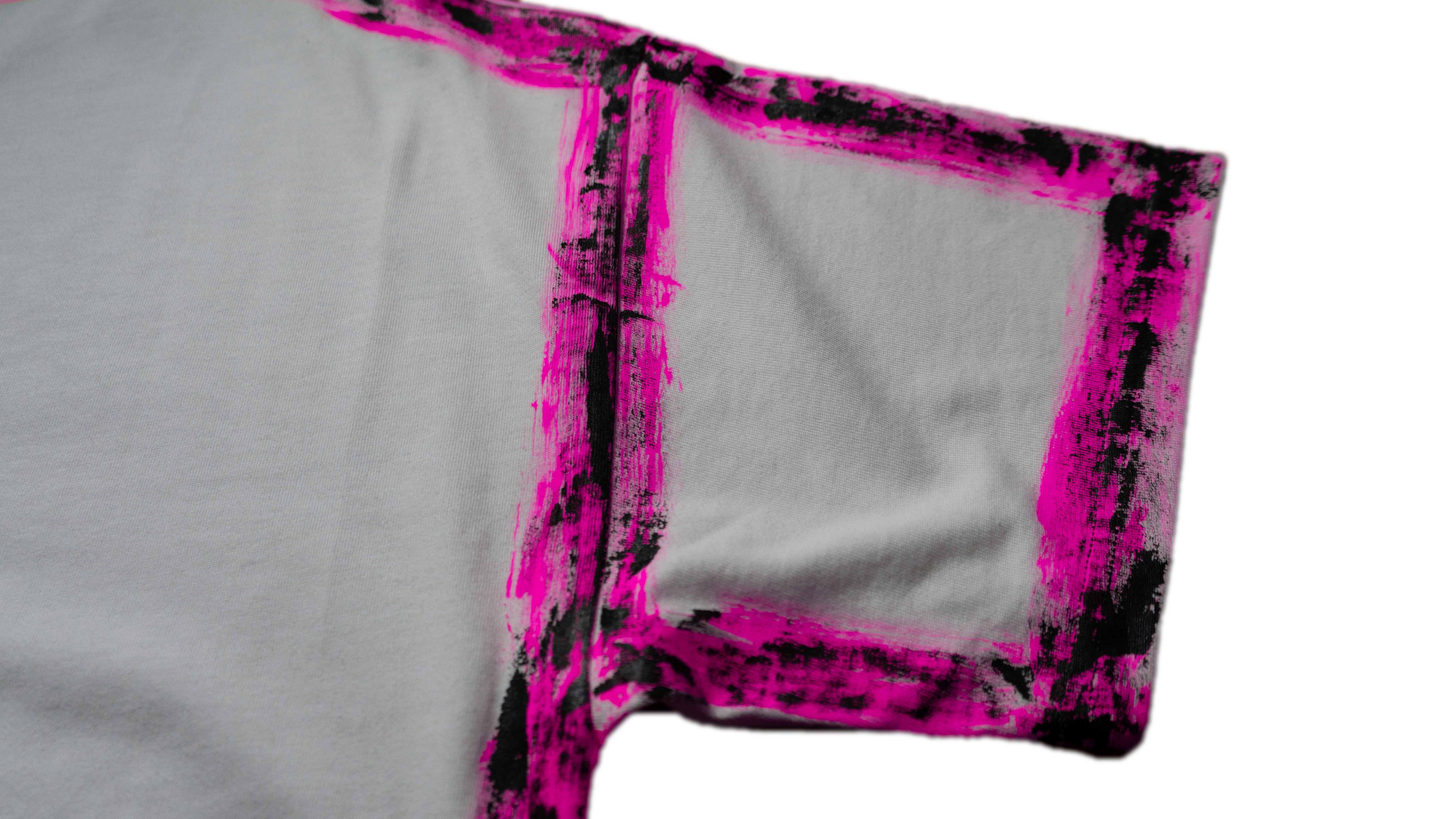 The Painter over sized T-shirt Pink