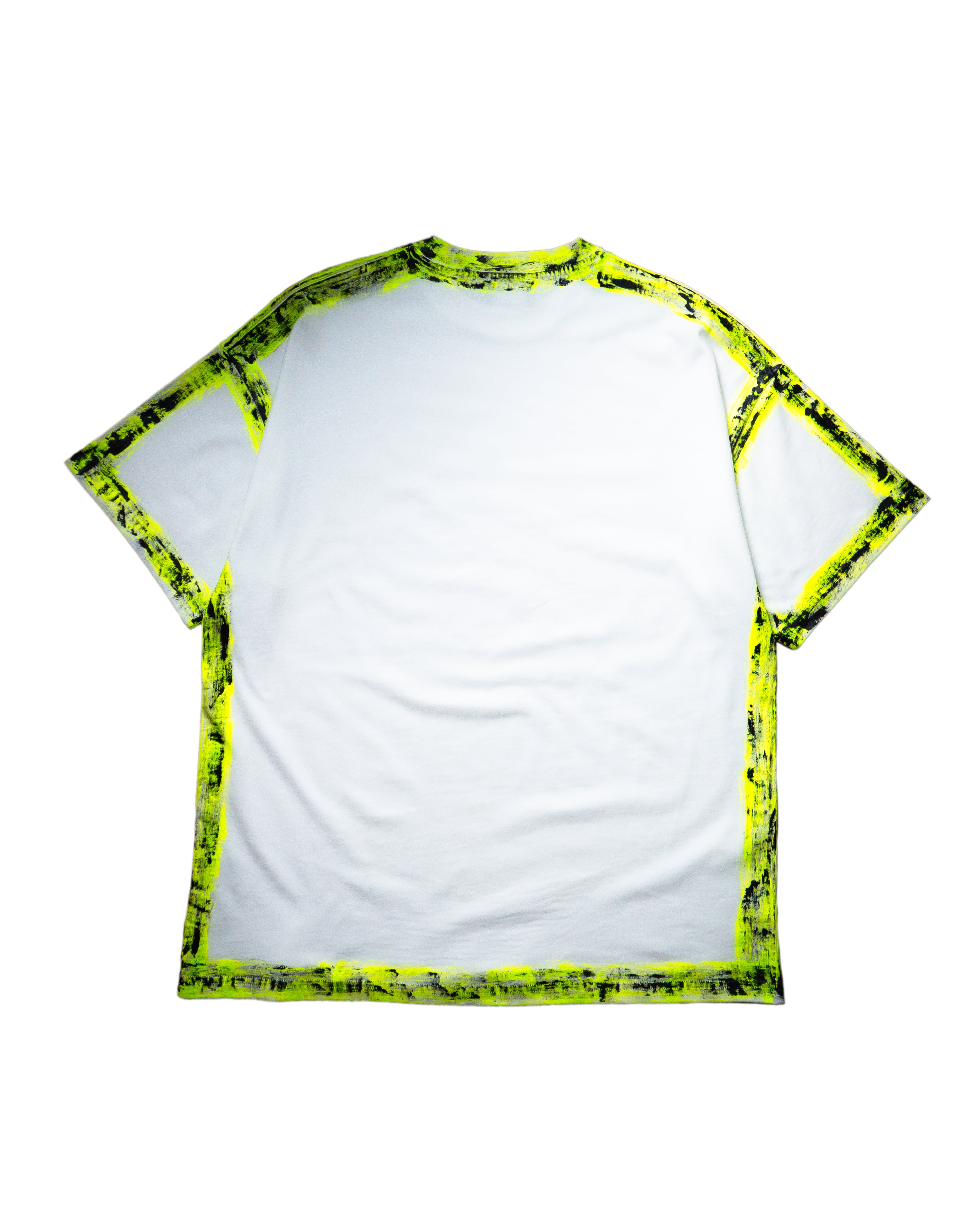 The Painter over sized T-shirt Yellow