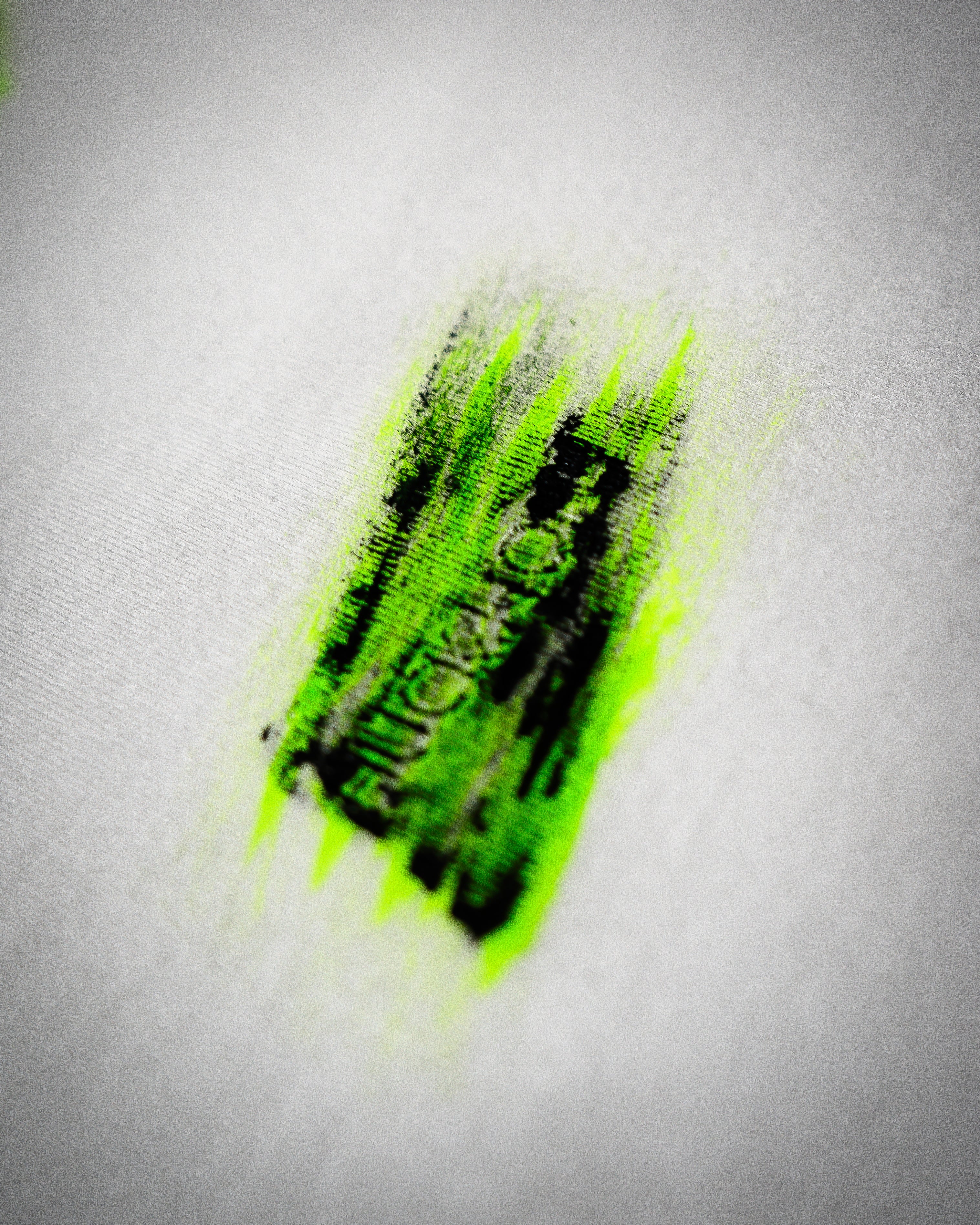 The Painter over sized T-shirt Green